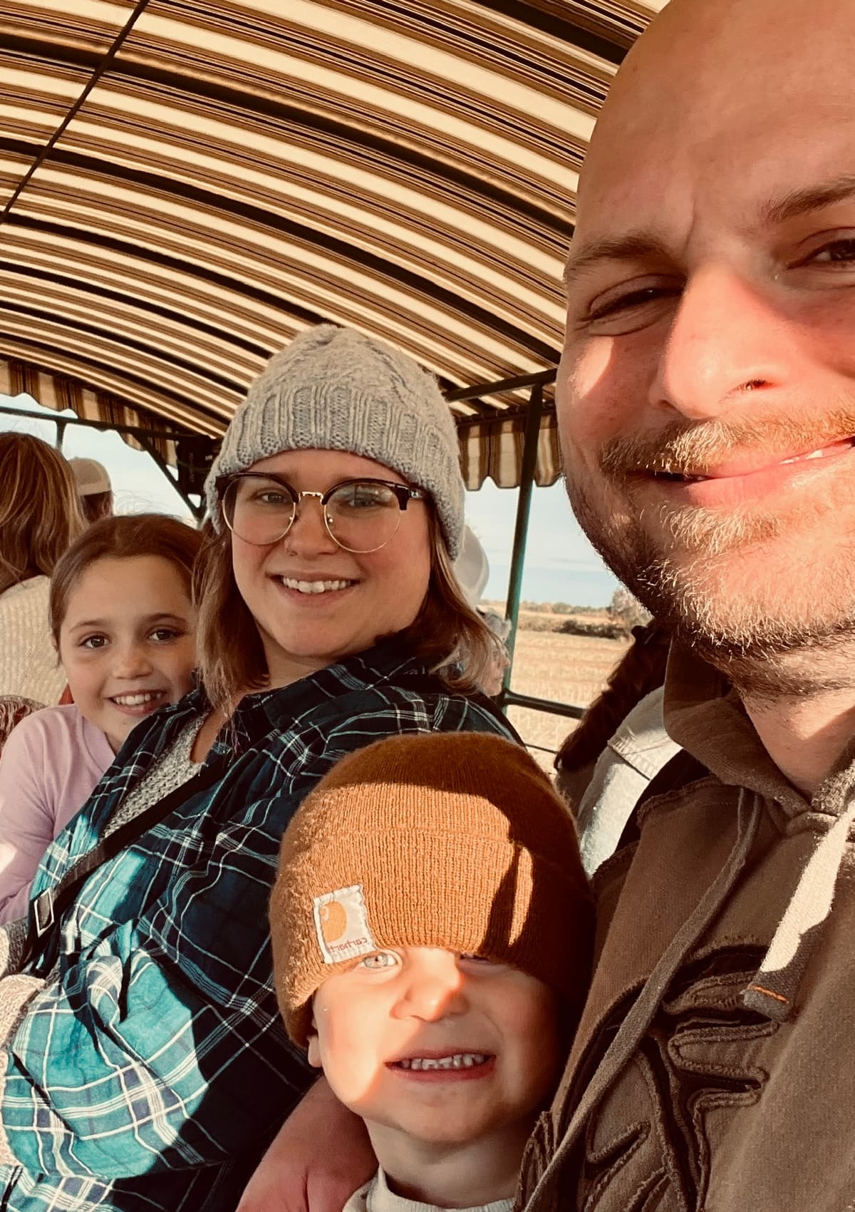 David Chrispen and his family